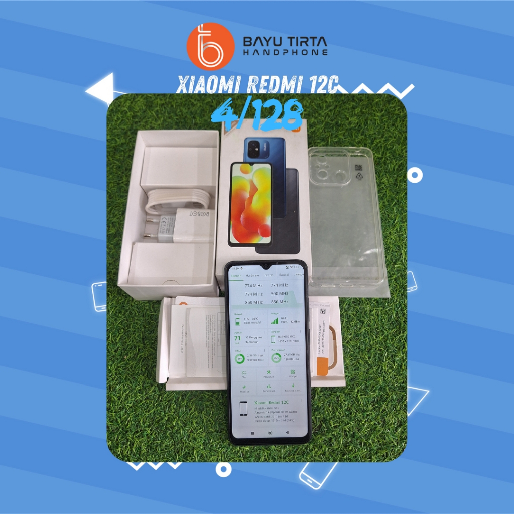 Vivo Y12s (3/32Gb) | Phantom Black | Second / Bekas