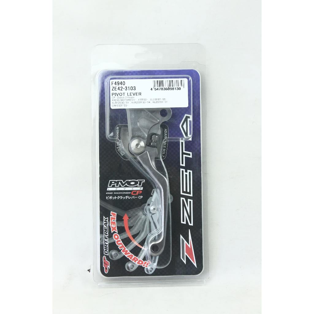 Zeta handle Kopling Honda CRF 150F CRF 230F ZE42-3103 - CP 3 jari Pivot Clutch Lever