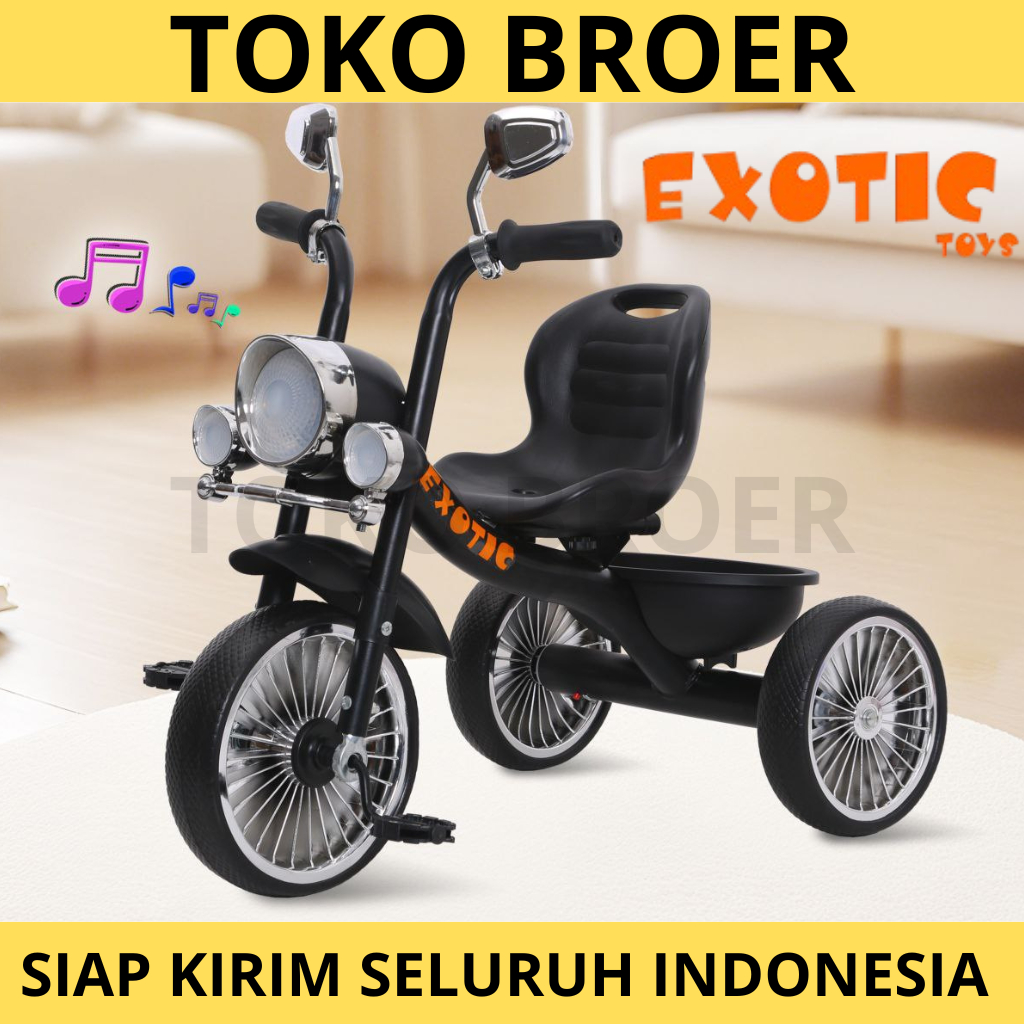 Sepeda Anak Roda 3 merk Exotic 724