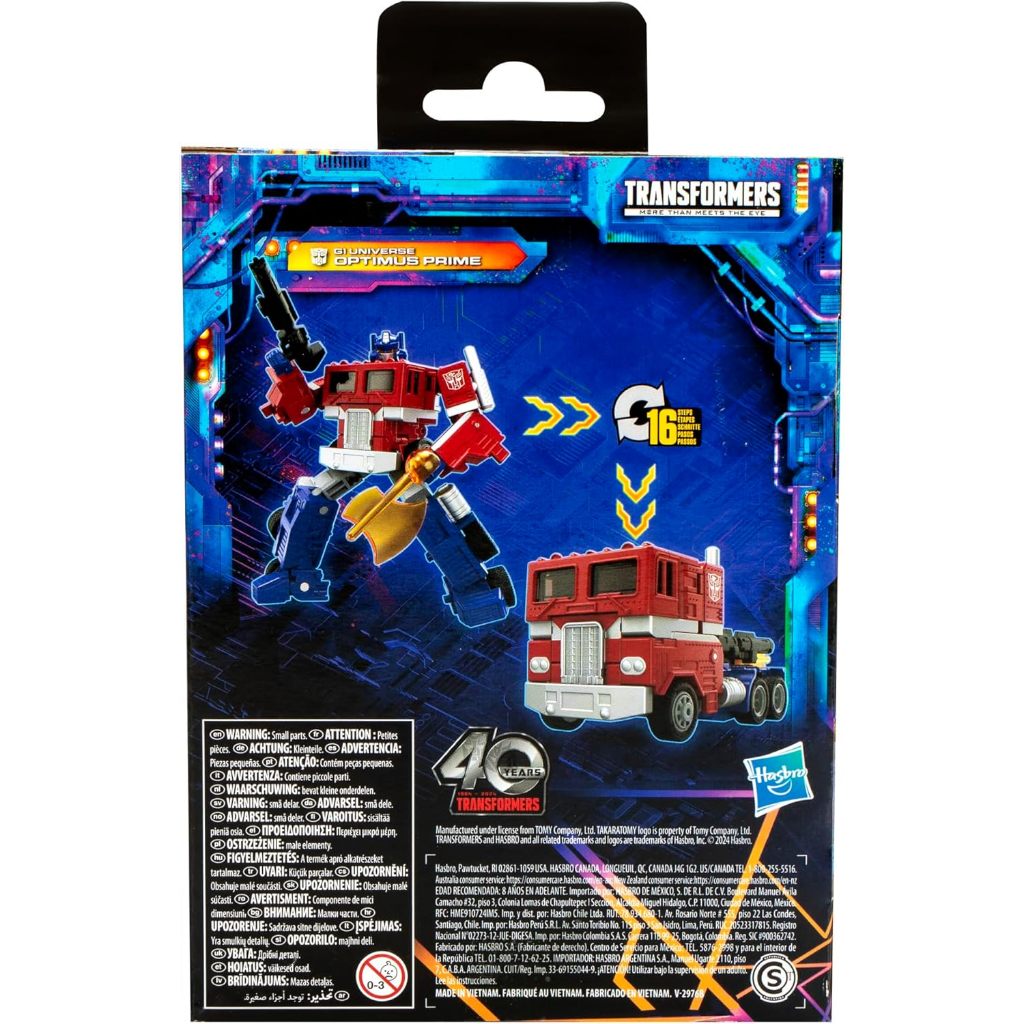 TERBATAS TRANSFORMERS LEGACY UNITED DELUXE CLASS G1 UNIVERSE OPTIMUS PRIME, 5.5-INCH CONVERTING