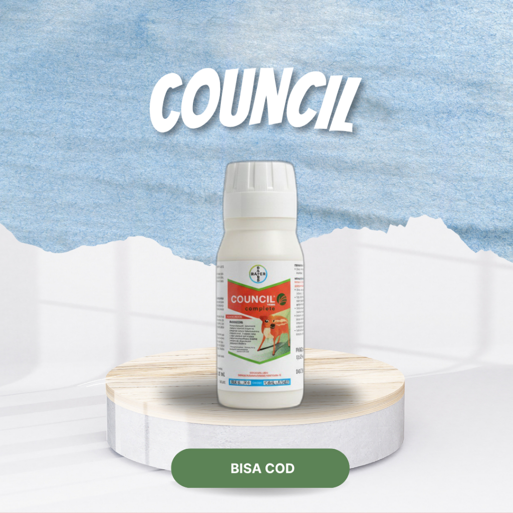 Council Complete 300 SC 100 mL - Herbisida Original Bayer | Obat Pembeku Biji Rumput & Gulma