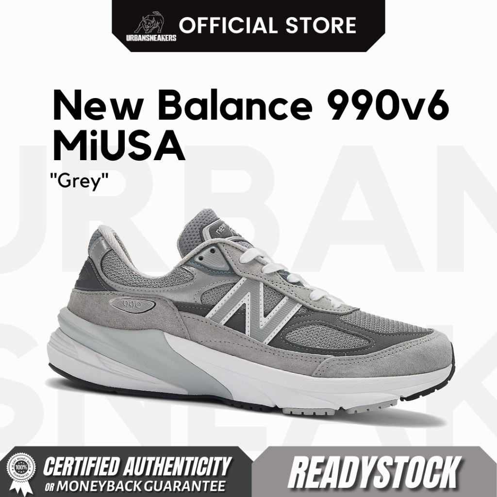 New Balance 990V6 MiUSA Grey | M990GL6