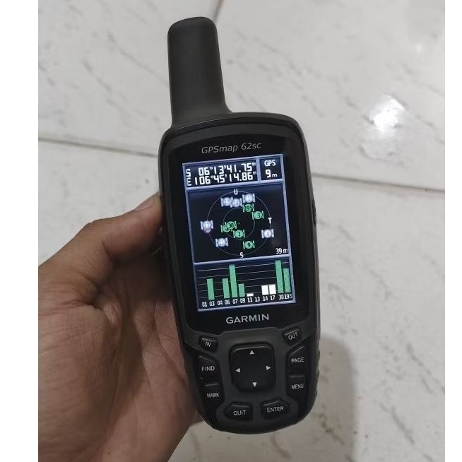 GPS Garmin 62sc Bekas