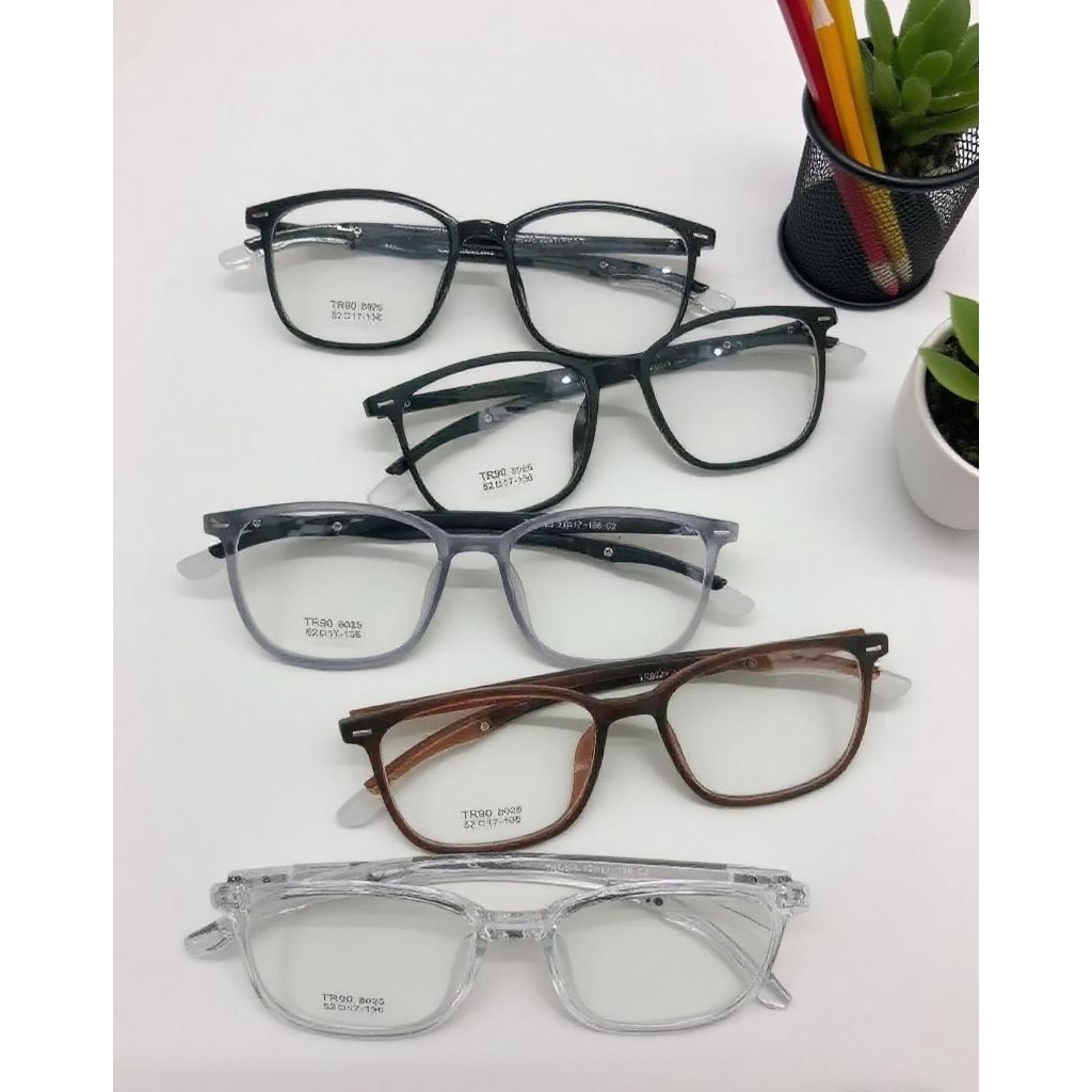 Kacamata TR8025, kacamata minus 0.25/6.00, Kacamata Fahsion, BUY ONE GET ONE