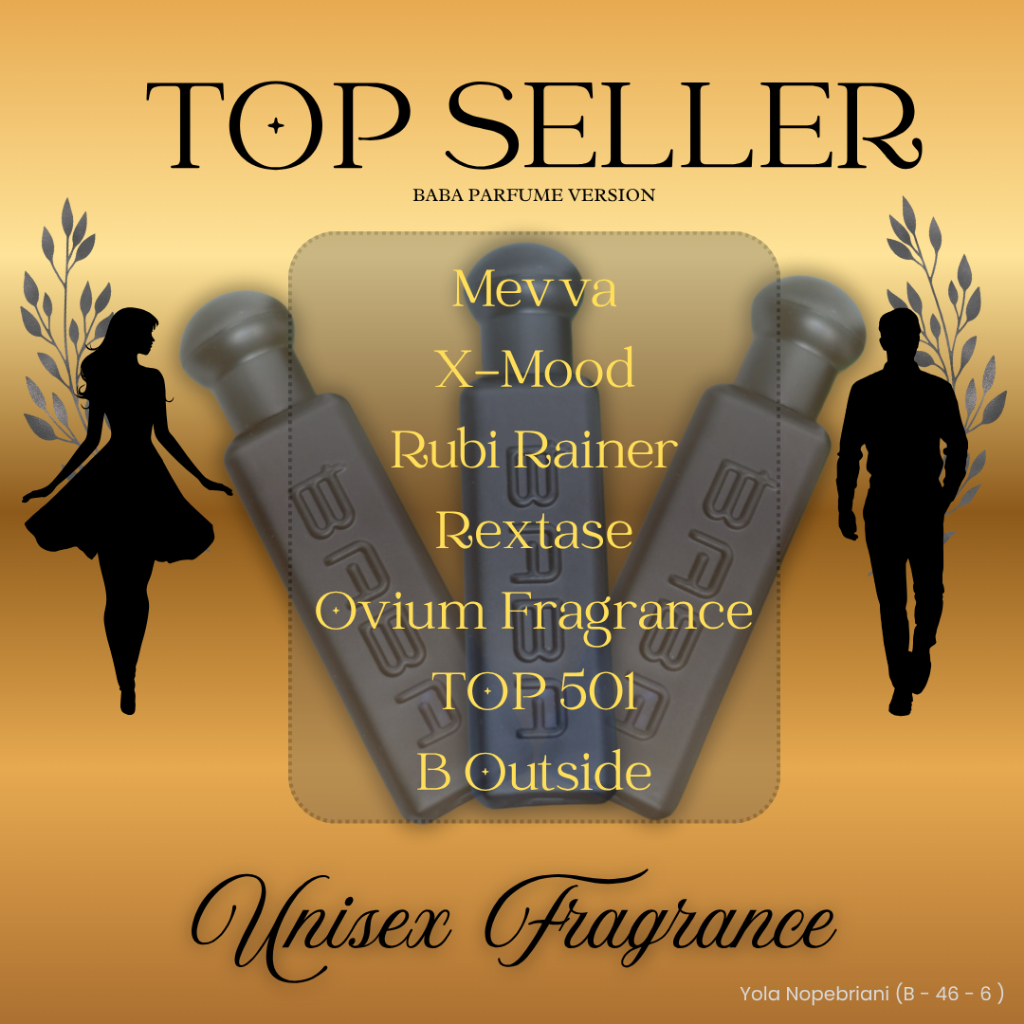Parfum Unisex Tahan Lama 10 -12 Jam varian TOP Seller by Baba Parfume Store Sukabumi