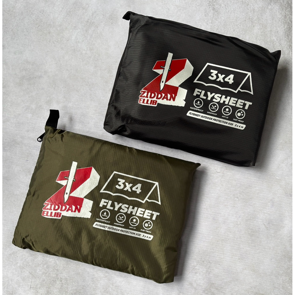 Flysheet / Tenda ukuran 3x4