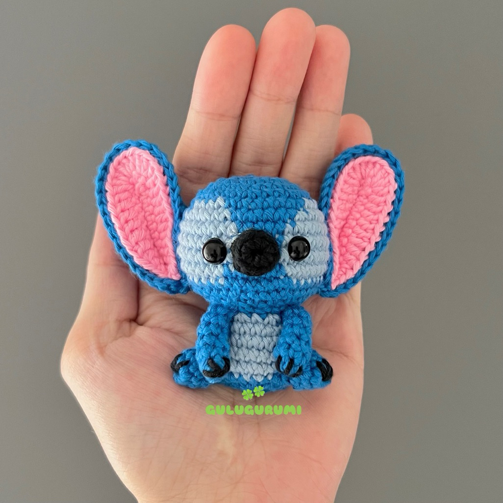 Stitch Boneka Rajut Amigurumi