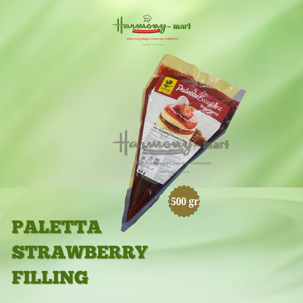 PALETTA Strawberry Filling / Isian Strawberry - 500gr