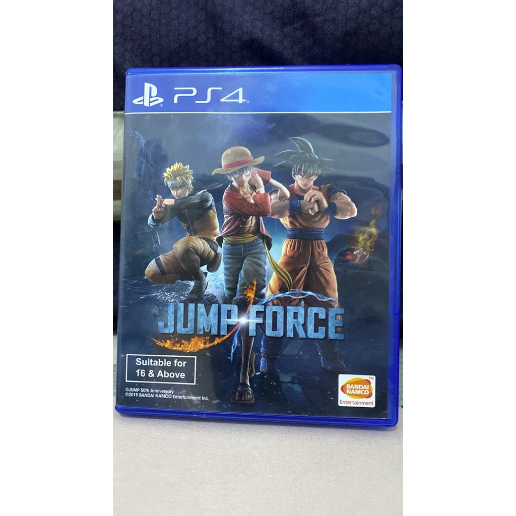 JUMP FORCE PS4 (SECOND LIKE NEW) Jump Force Ps4 Jumpforce Ps 4 ps 5 PlaystatiGame Kaset Anime Naruto