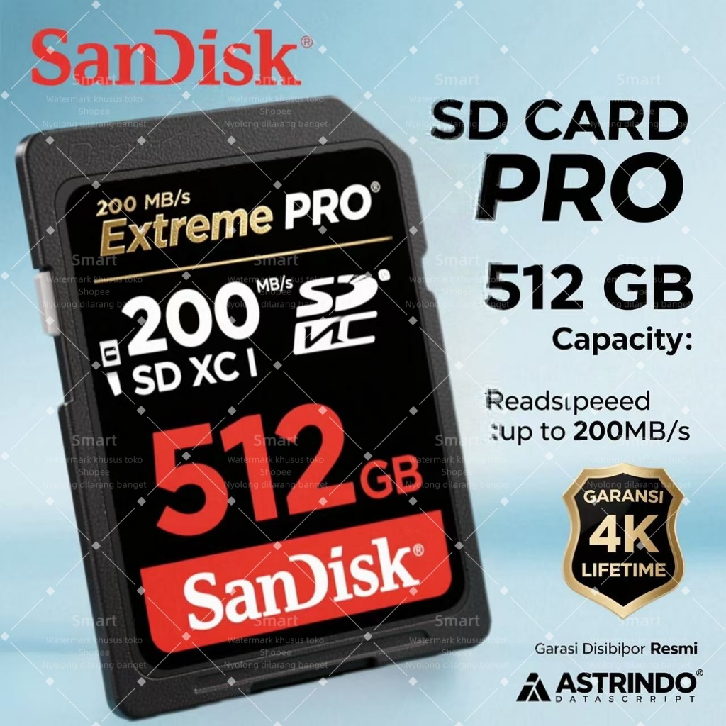 SanDisk Official Store ID Ultra Extreme PRO 512GB 256GB 128GB 64GB 32GB 16GB Micro SD TF Memory Card