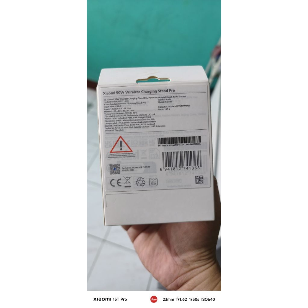 BNIB Wireless Charger Xiaomi 50Watt