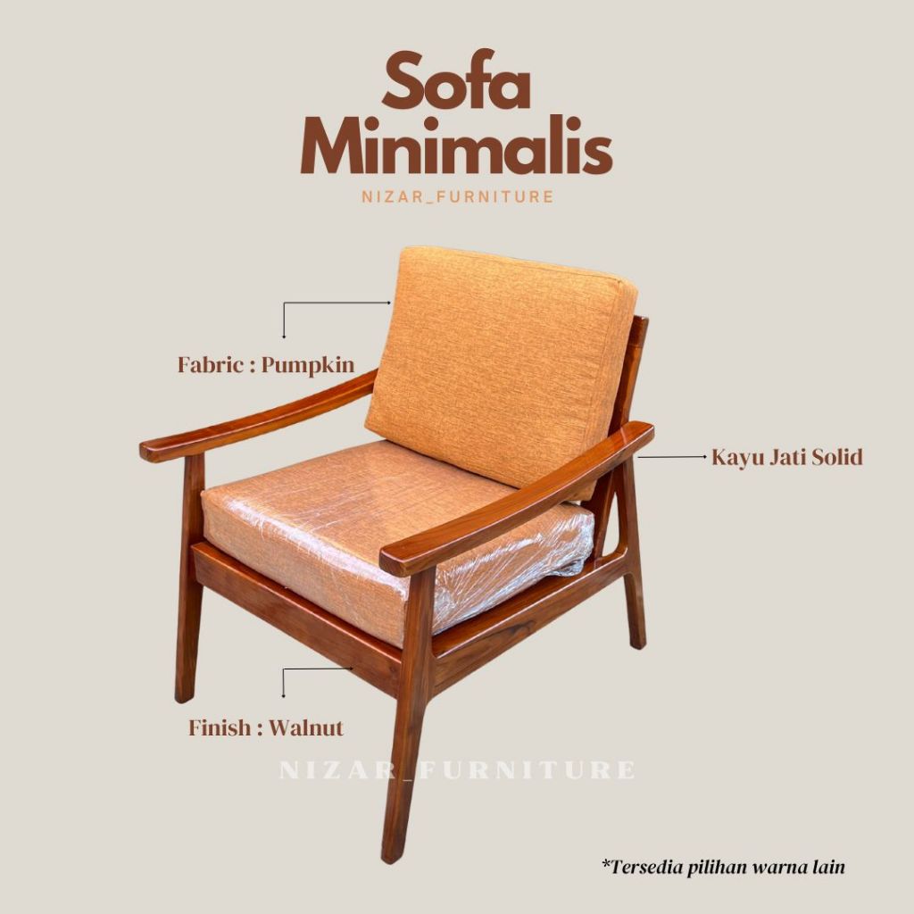 Sofa Minimalis Kayu Jati Sofa Cafe