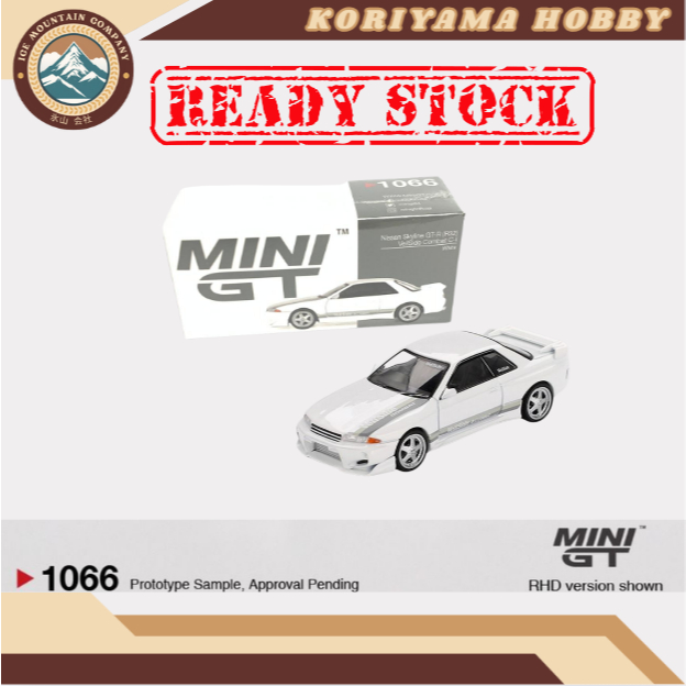 Mini GT 1066 Nissan Skyline GT-R (R32) VeilSide Combat C-I White MiniGT
