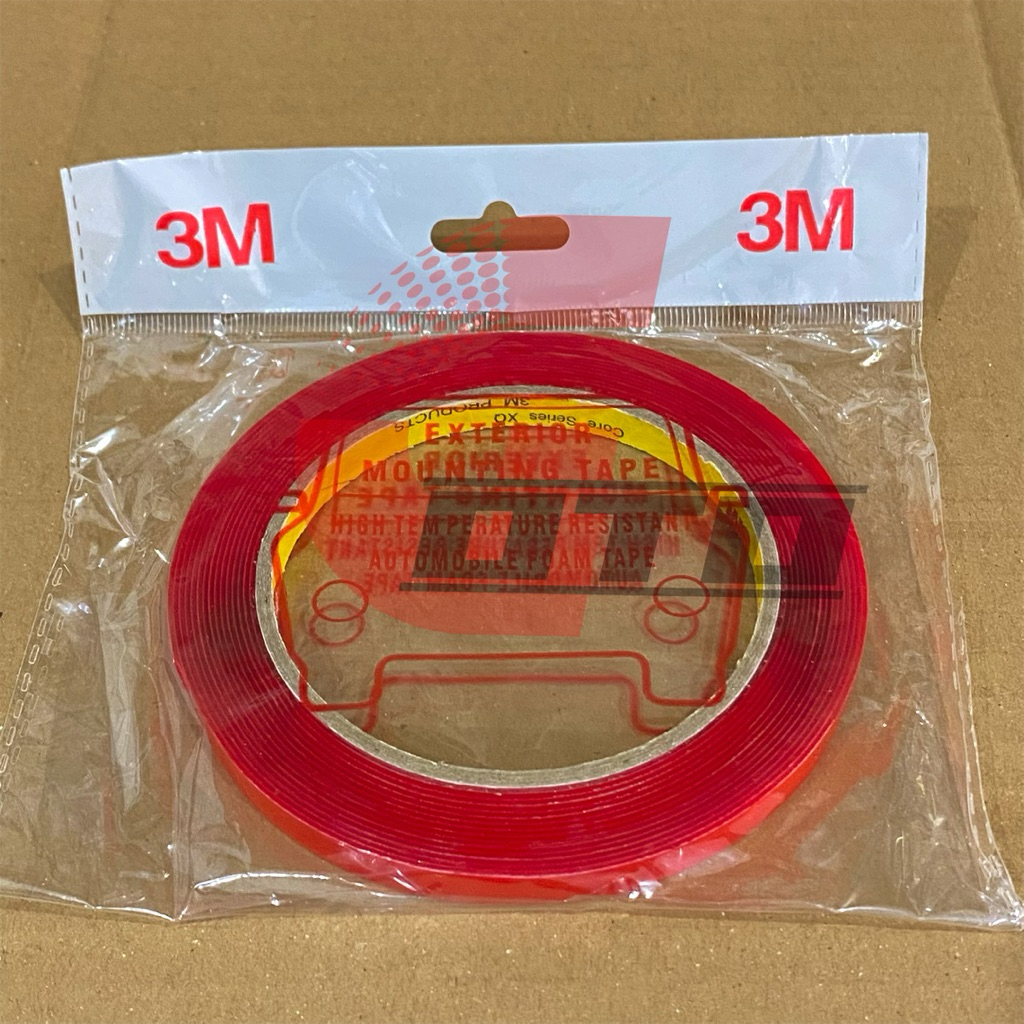 Esolasi BB isolasi bolak balik 3m merah gel jelly bening