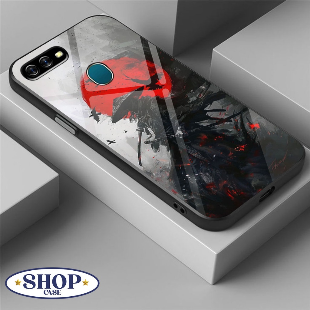 Casing Hp Untuk Oppo A5s /A7 / A11K / A12 / A1K / A3s / F3 / F5 / F7 / F9 - Fashion samurai Case Mur