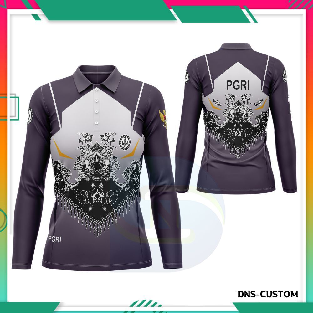Kaos Polo PGRI Wanita Terbaru 2025 – Baju Guru Elegan & Nyaman Dipakai