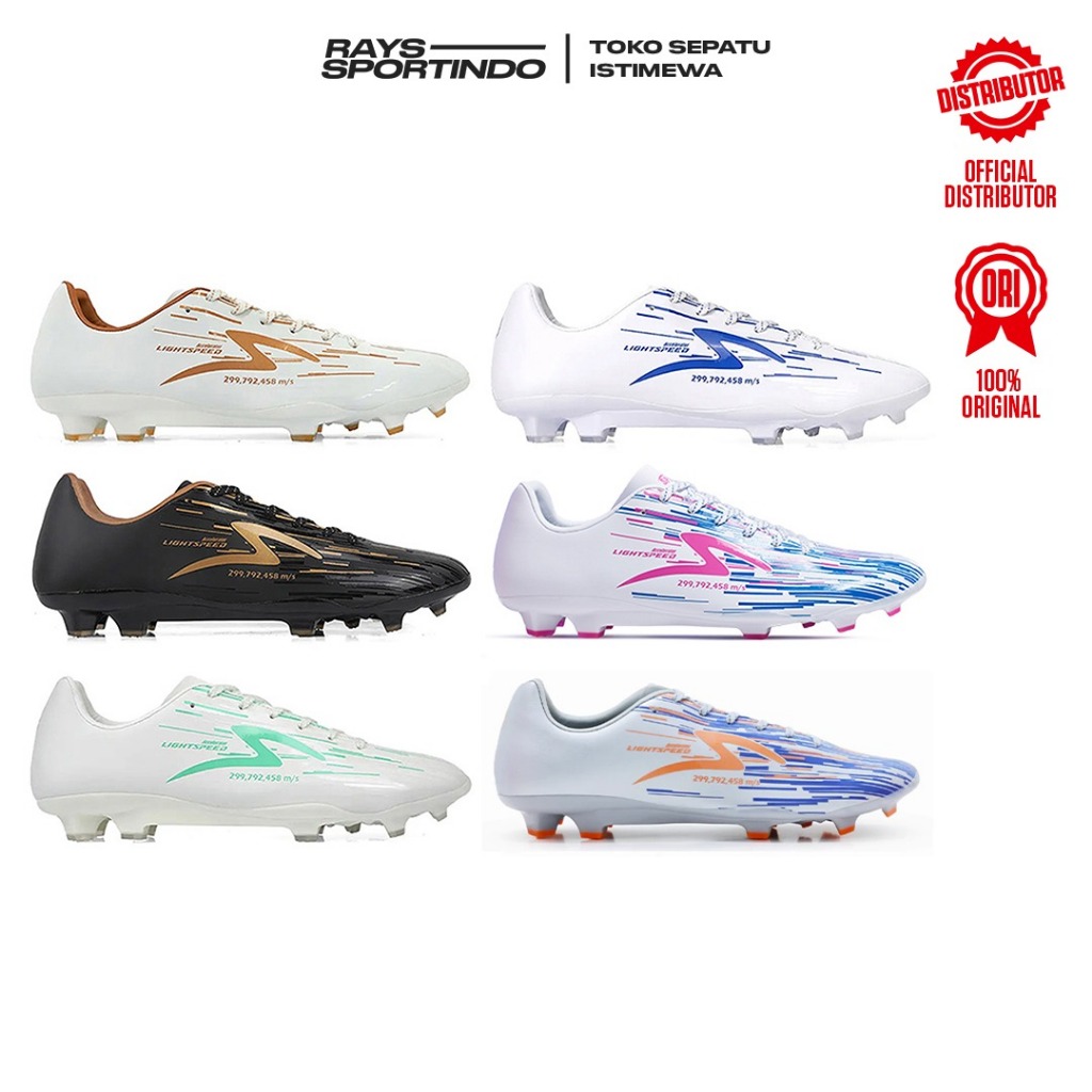 SEPATU BOLA SPECS LIGHTSPEED REBORN FG META CRUSH & ILUMINATE PACK