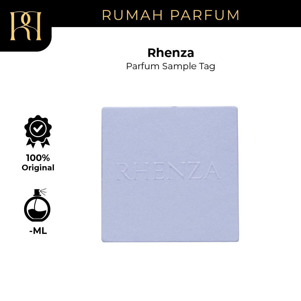 Rhenza Parfum Sample Tag
