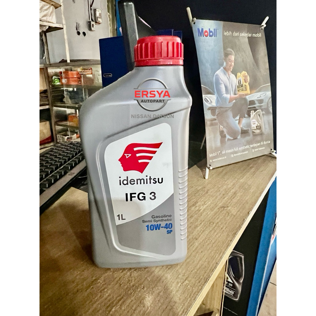 OLI MESIN 10W40 IDEMITSU 4 LITER