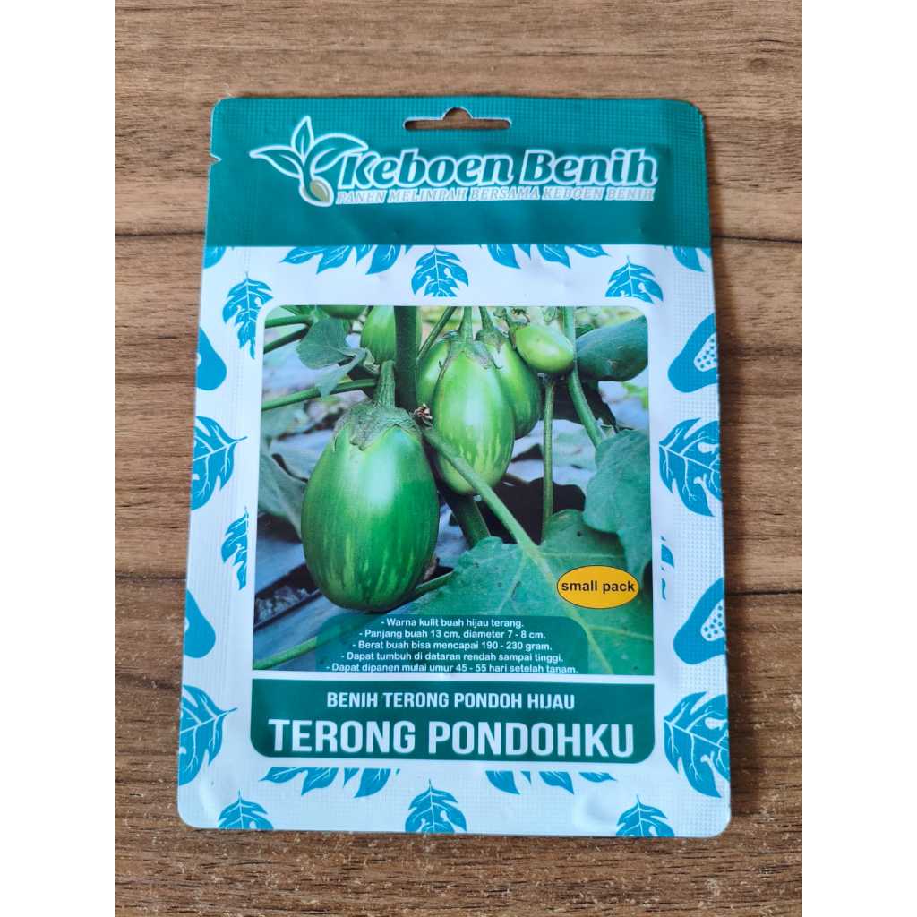 Bibit Benih Terong Pondoh Hijau TERONG PONDOHKU Keboen Benih isi 2 gram