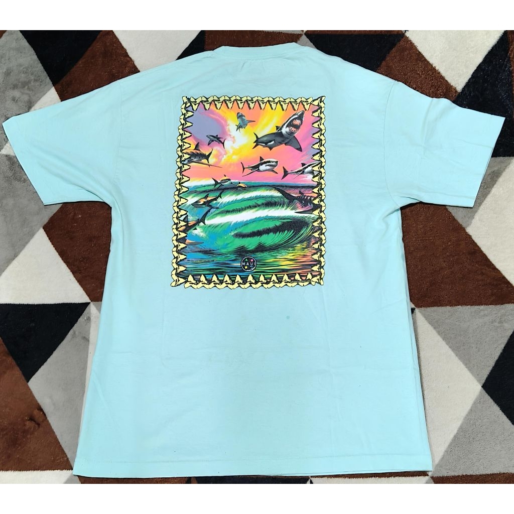 Kaos Vintage Pria MAUI and sons 2ND-Kaos Cowok