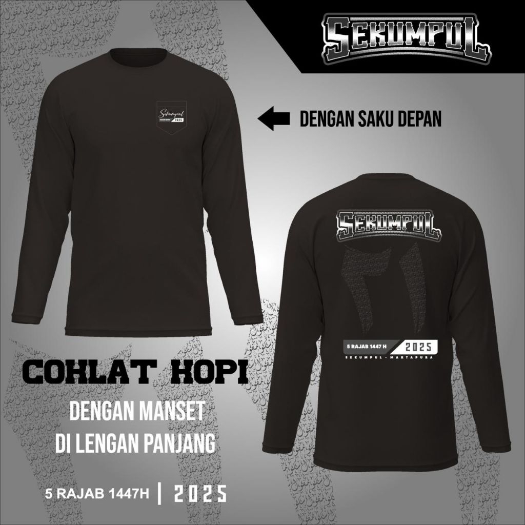 KAOS HAUL SEKUMPUL 2025 terbaru / KAOS HAUL KE-21 GURU SEKUMPUL