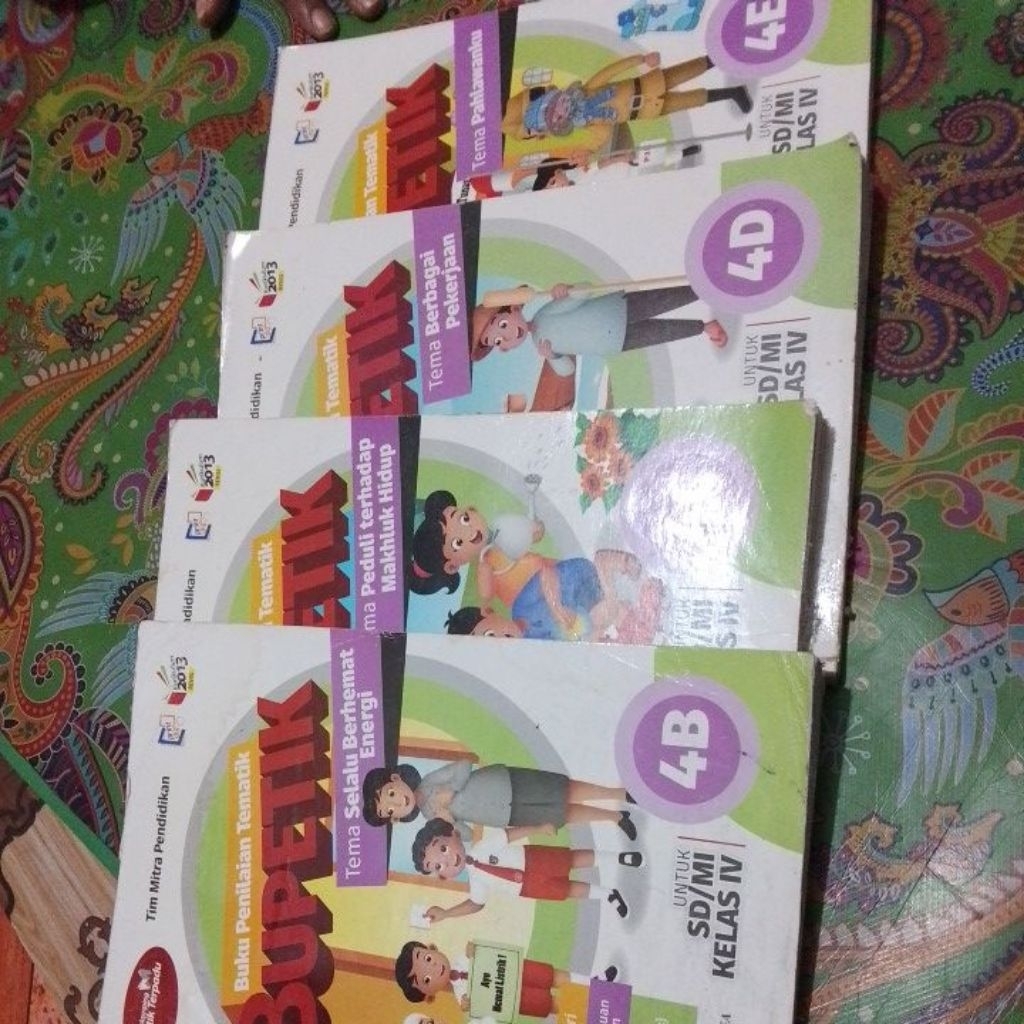 BUPETIK UNTUK SD KELAS 4 B, C, D, E,