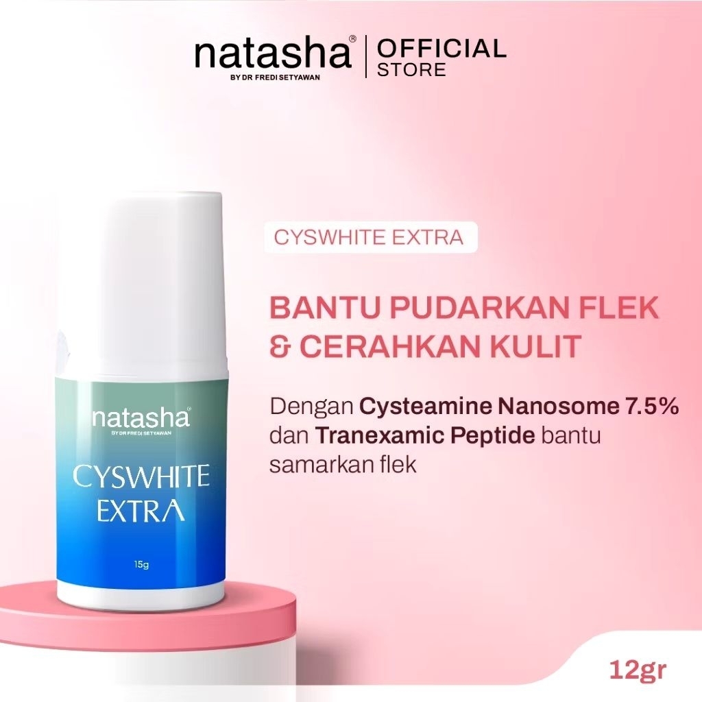 Natasha cyswhite Extra/Serum anti flek/serum pudarkan flek dan hiperpigmentasi