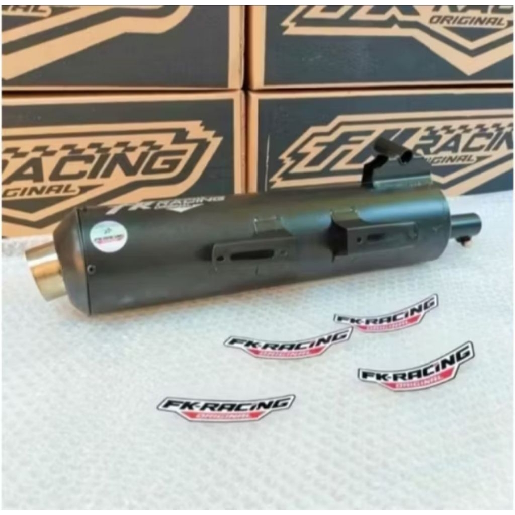Knalpot FK RACING MONCONG Vario 125)150 Beat Scoopy Mio Aerox Nmax - FK Racing Suara Bass