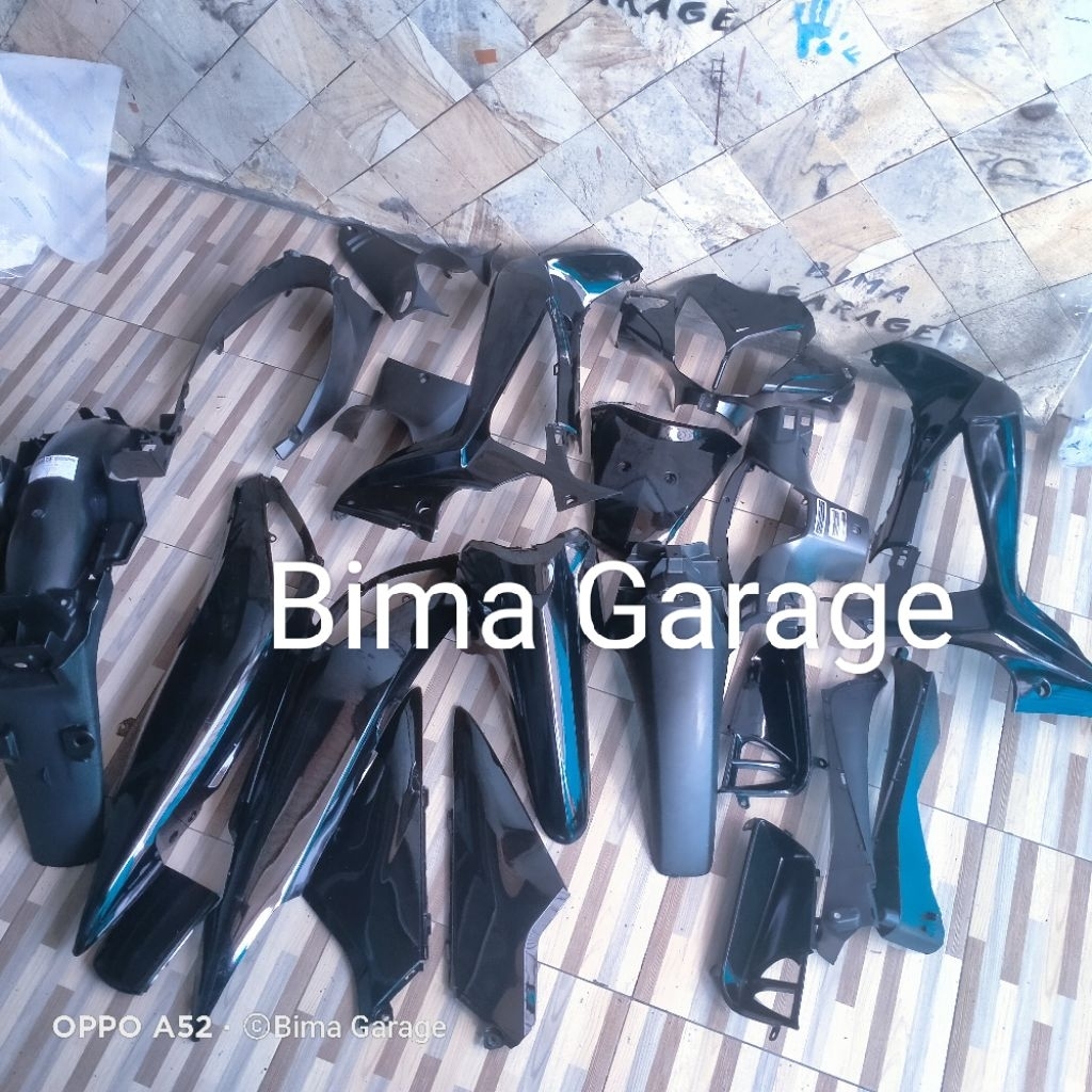 COVER BODY FULL SET BODY BODI SUPRA BATMAN X125 KARBU SUPRA X125 NEW BATMAN HALUS SET KASAR HONDA SU