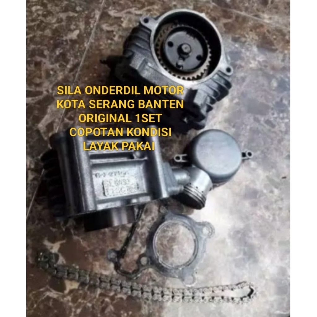 Blok Head Block Seher +Silinder Head Kop Yamaha Mio Sporty PNP Mio Smile PNP Fino Karbu PNP Mio Soul