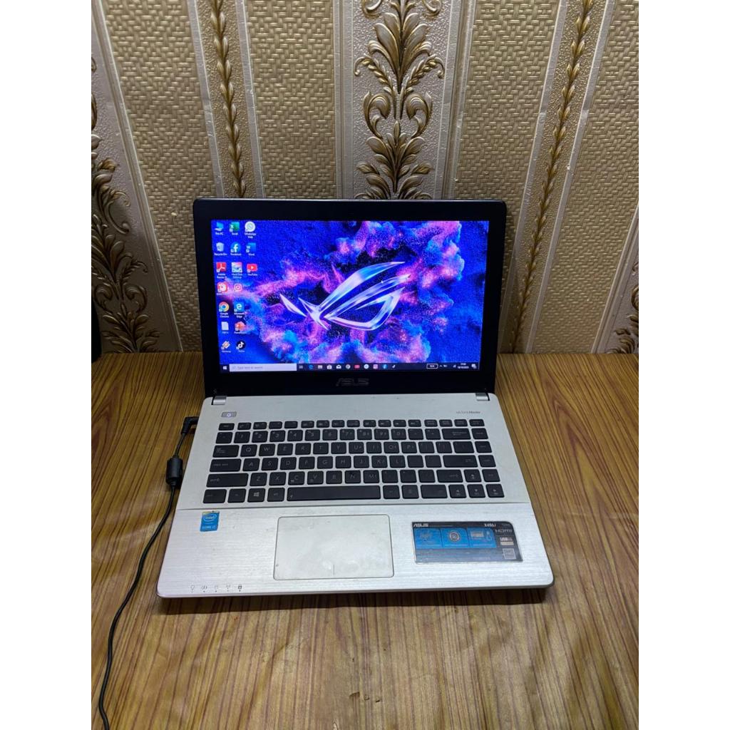 Ready Laptop Asus X450J ✓ Prossesor Intel Core i7-4700HQ  CPU @2.40GHz ✓Ram 4 GB ✓HDD 320 GB ✓ layar