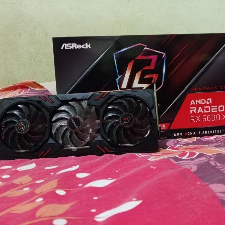 RX 6600XT ASRock Phantom Gaming | 8GB | 128 bit | GDDR6