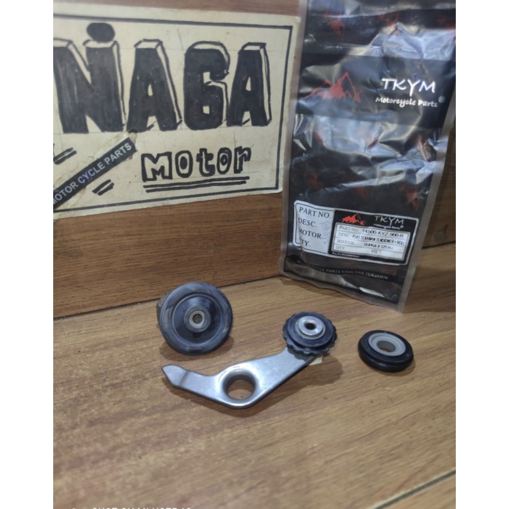 Plat Tekanan Dudukan Roll Keteng Komplit Supra X 125 PGM-FI Supra X 125 Helm In Takayama