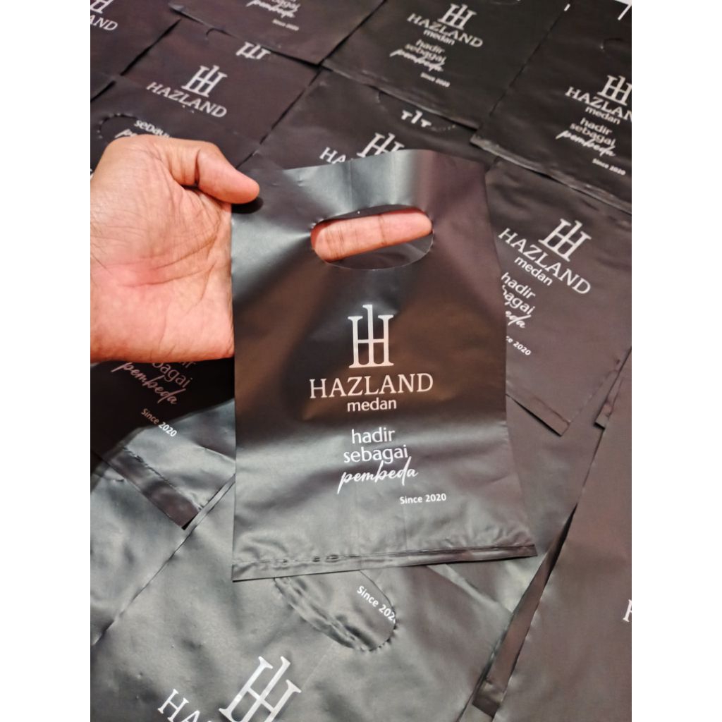 SABLON PLASTIK 100 MURAH | Custom DESAIN | PLASTIK SHOPPING BAG | PLASTIK KRESEK |