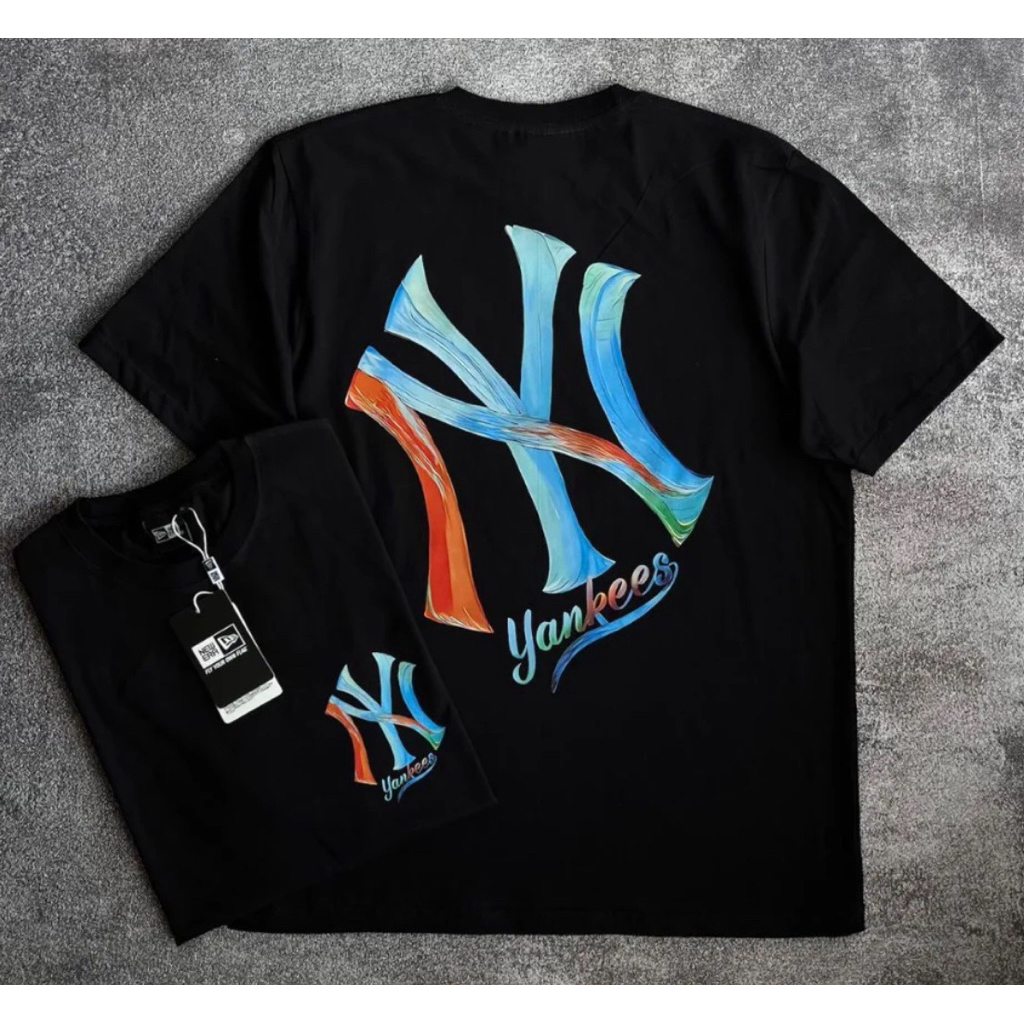 (FREE PAPPER BAG) TSHIRT MLB PREMIUM KAOS MLB MIROR 1:1 MLB FULLTAG 20s