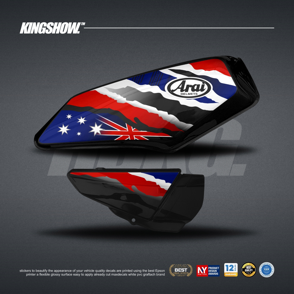 Decal Striping RX King ARAI DOHAN PREMIUM ( NO TRANSPARANT )