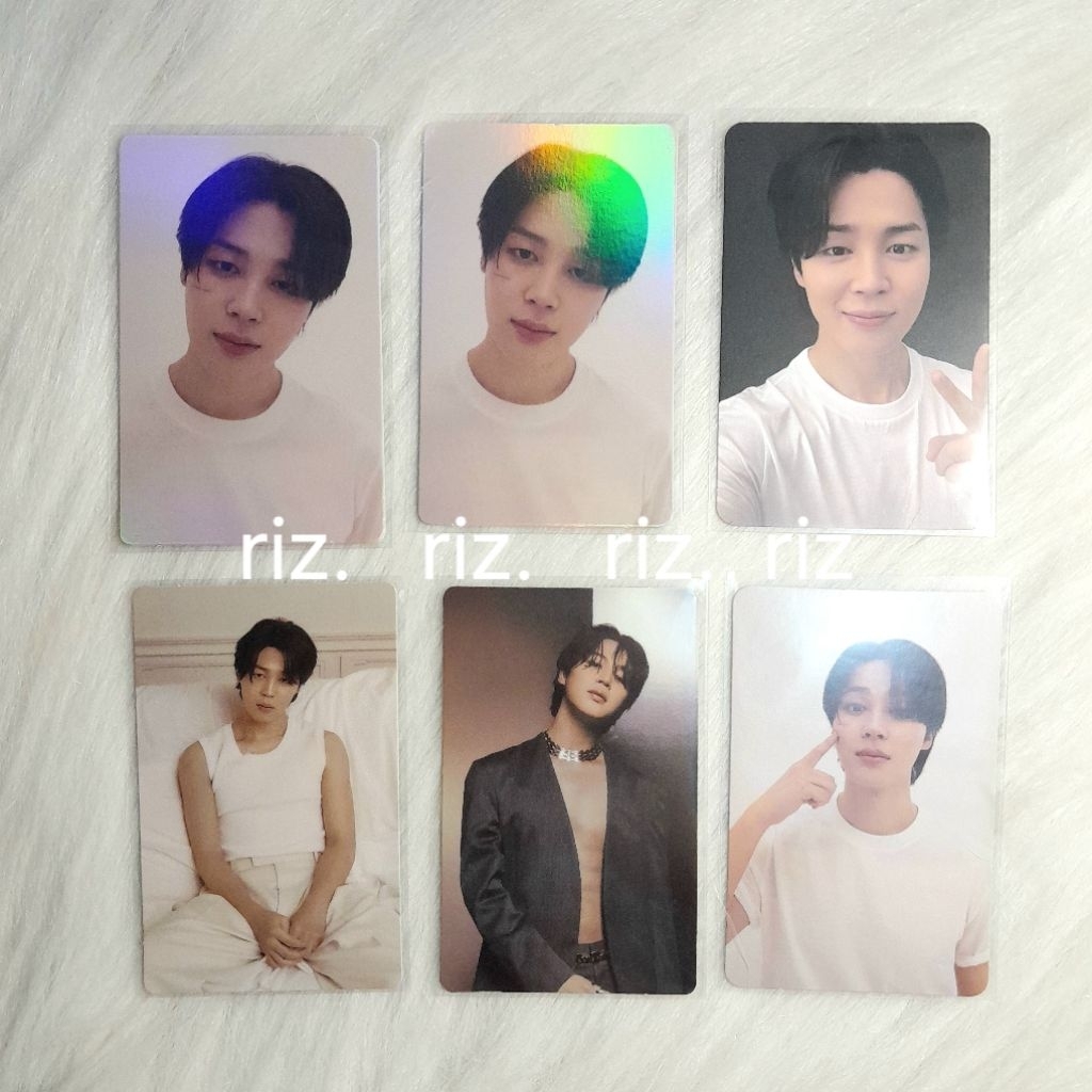 PHOTOCARD PC RPC BTS JIMIN ALBUM SOLO FACE LD LUCKY DRAW POB