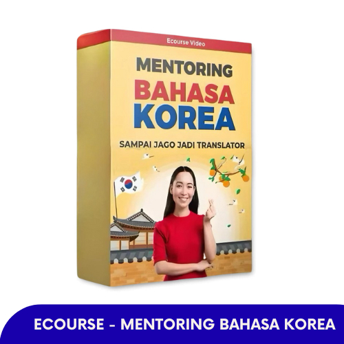 BAHASA KOREA KILAT - Lancar Bahasa Korea hingga Jadi Translator Penerjemah Handal Materi Video Pembe