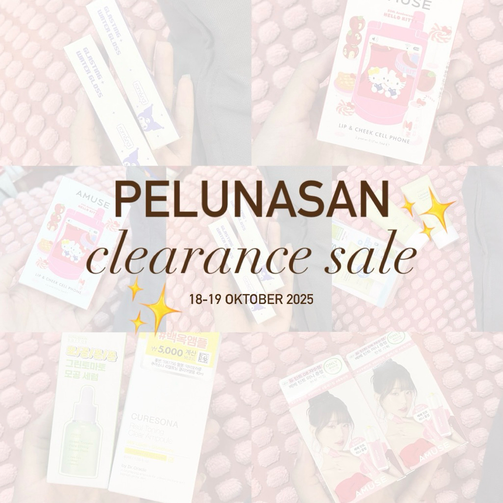 [NOTE NAMA!!] JASTIP KOREA CLEARANCE LIPSTIK DLL