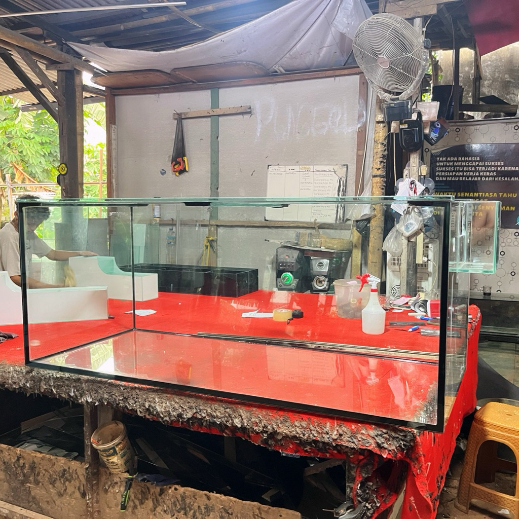 AQUARIUM ARUS IKAN MASHER 150X60X60 FULL 12MM