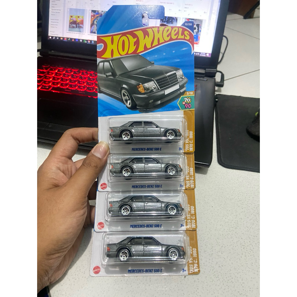 hotwheels mercedes benz 500 E