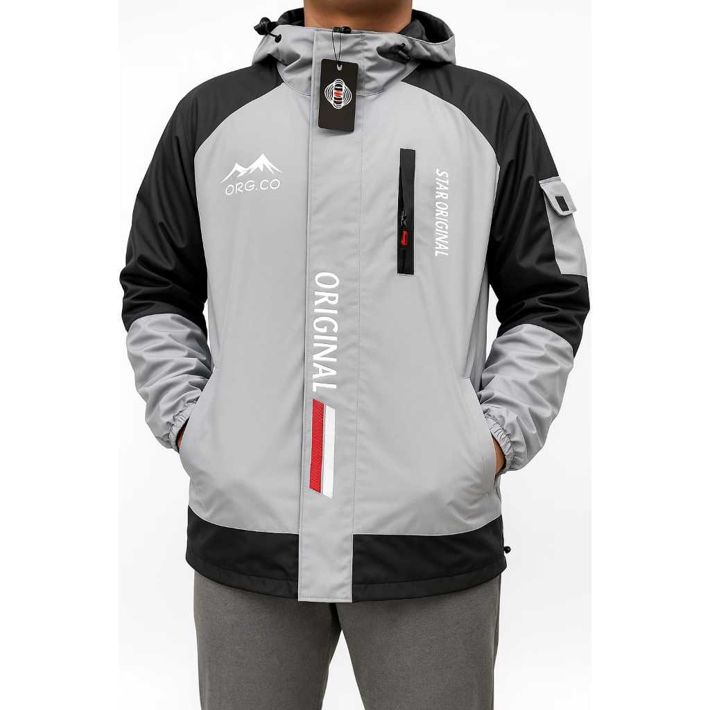 cod jaket outdoor pria wanita- jaket hiking motoran naik gunung