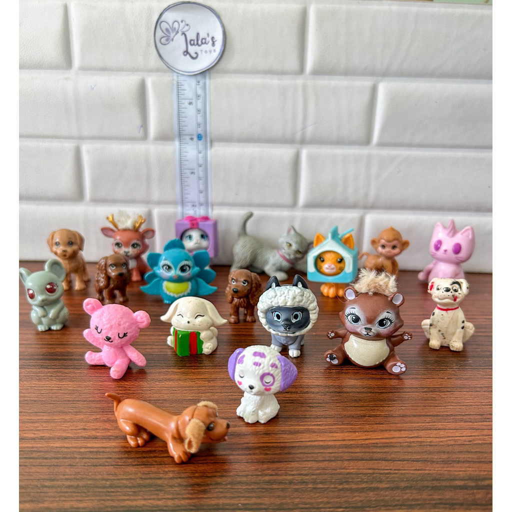 [Bukan Baru] Mainan Seri Miniatur Hewan Peliharaan Lucu Boneka Barbie Original