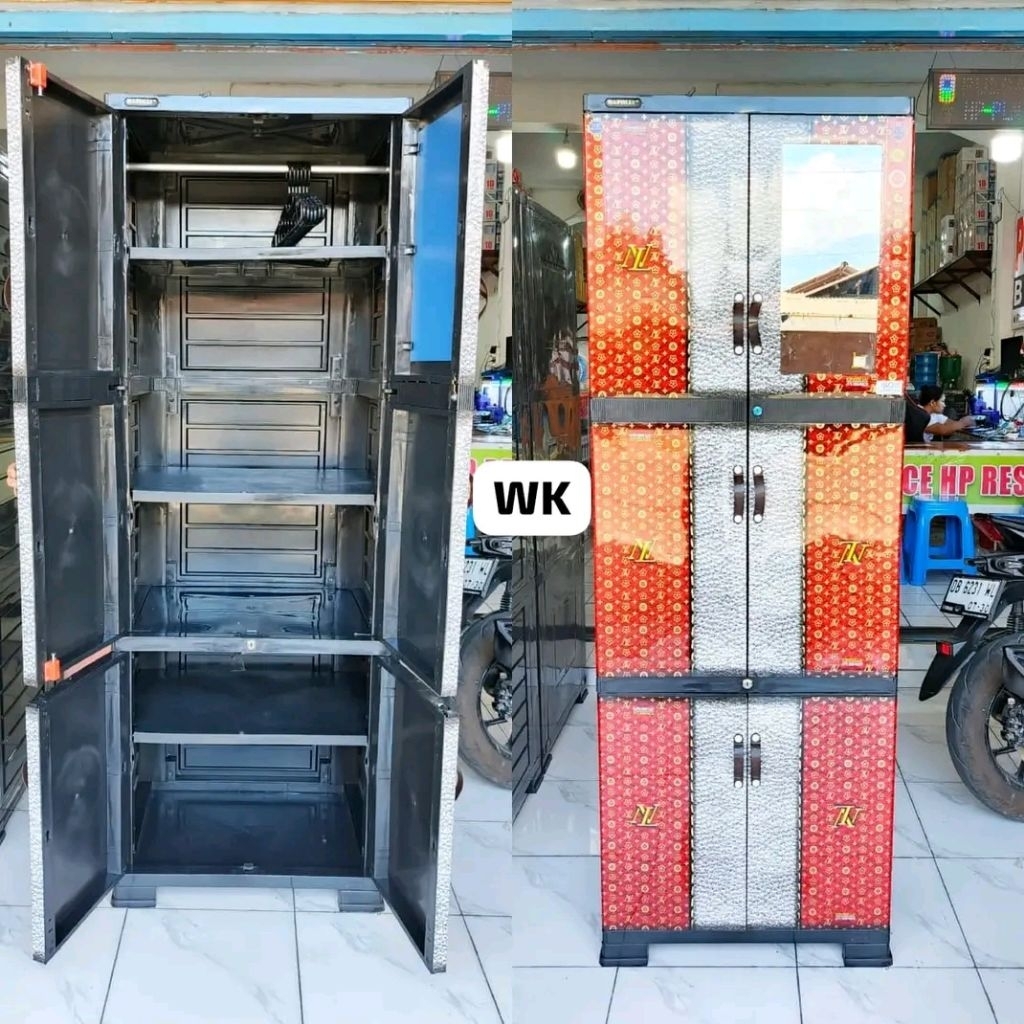 Lemari napolly 5 susun multifungsi