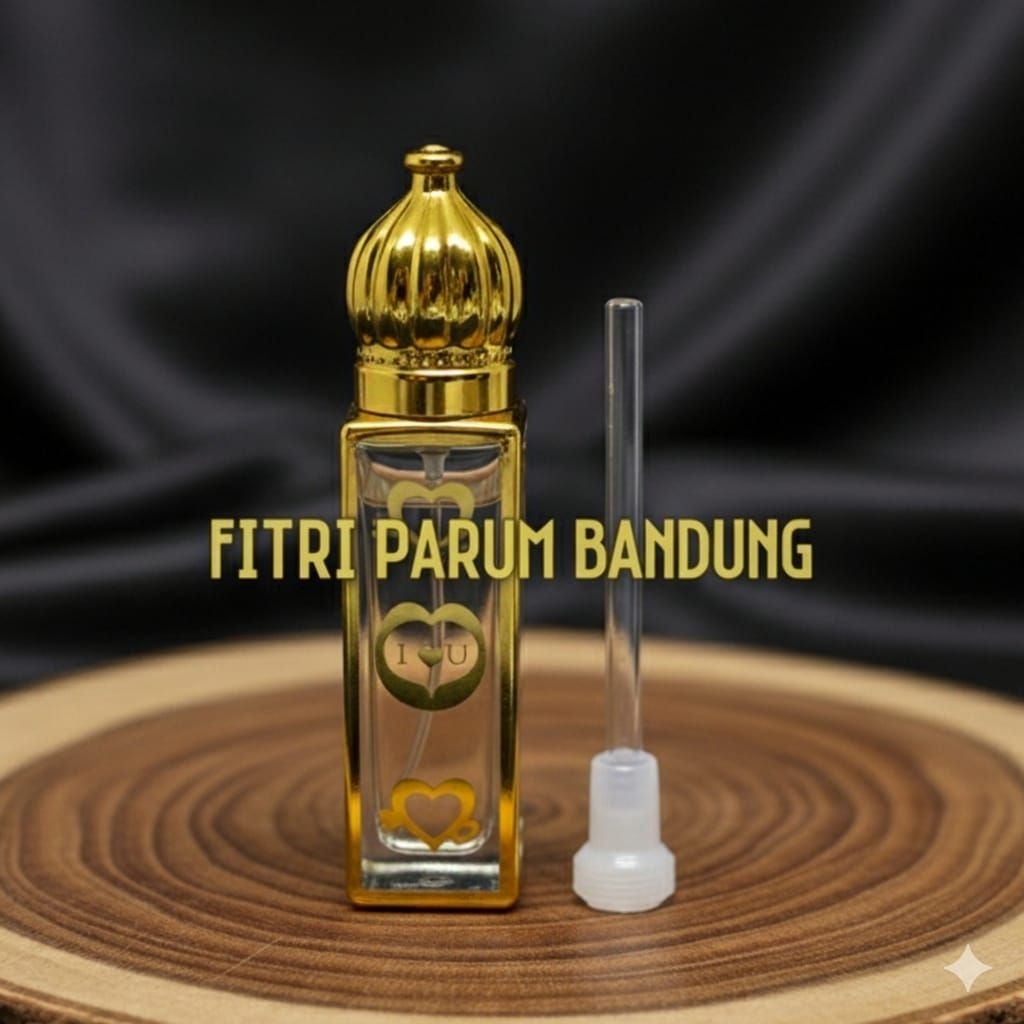 Botol parfum oles stick stik kaca 12ml (KUBAH12)