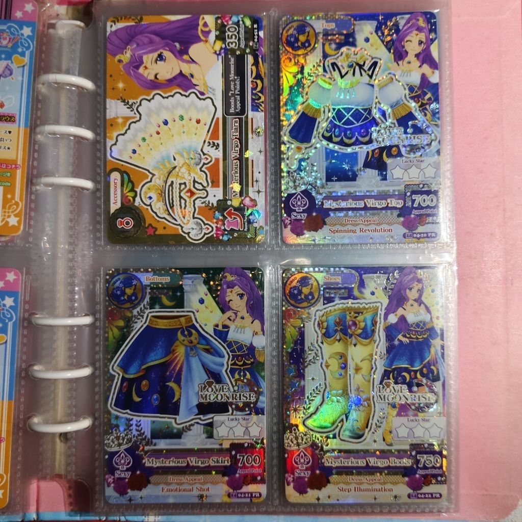 Aikatsu Mizuki Mysterious Virgo Premium Fullset Indo