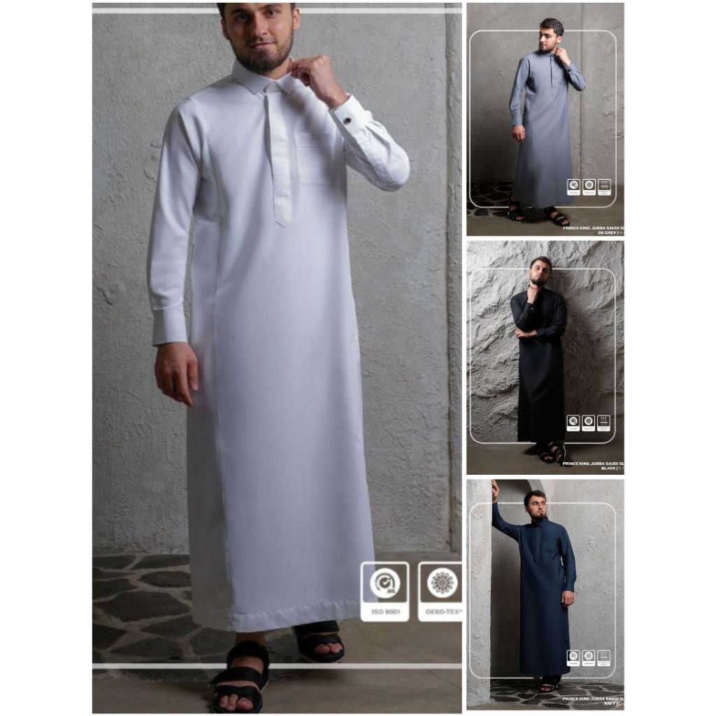 SAMASE | JUBAH SAMASE SLIM U079 | LENGAN PANJANG
