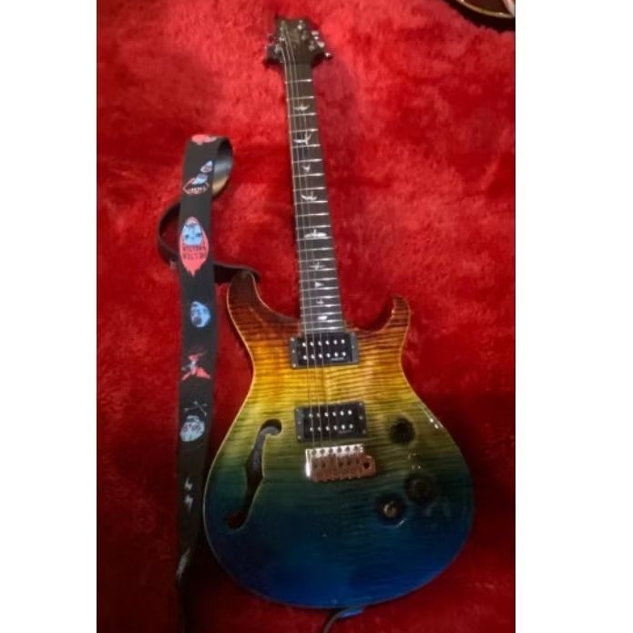 Gitar Custom PRS Hollow Rainbow