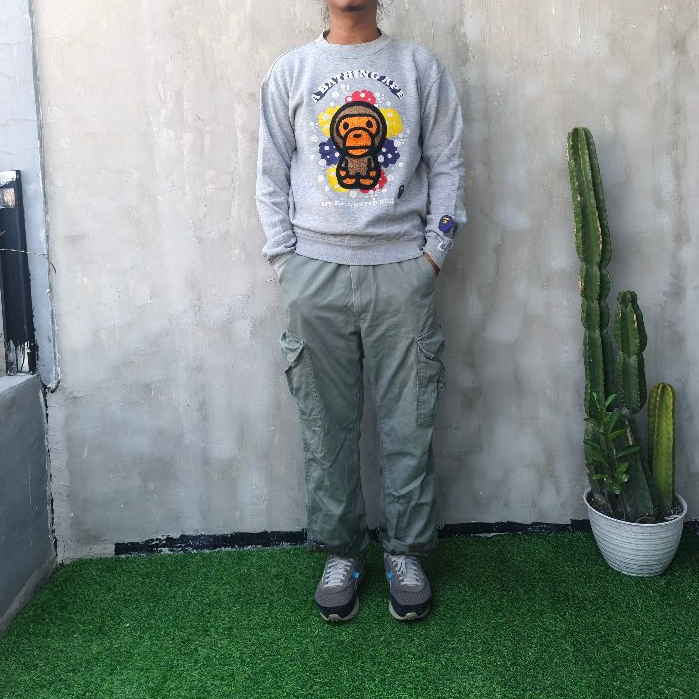 CREWNECK HOODIE BEEE APPEE X BABY MILO